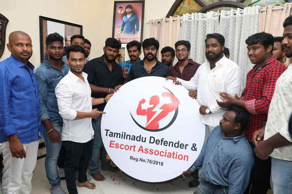 RK Suresh Inaugureted Tamilnadu Defender & Escorts Association Stills